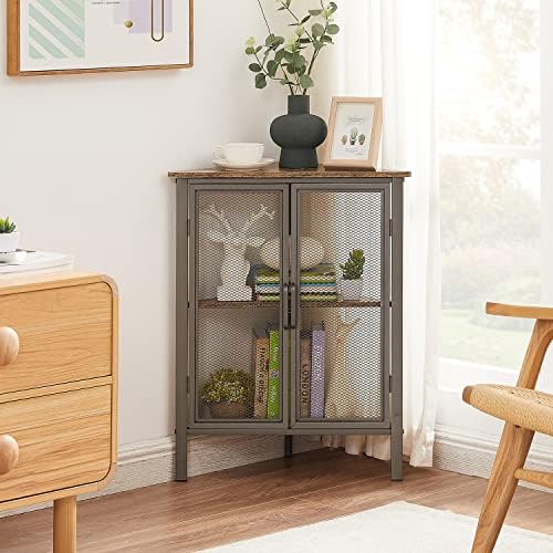 VECELO 3-Tier Corner Shelf Organizer for Small Spaces