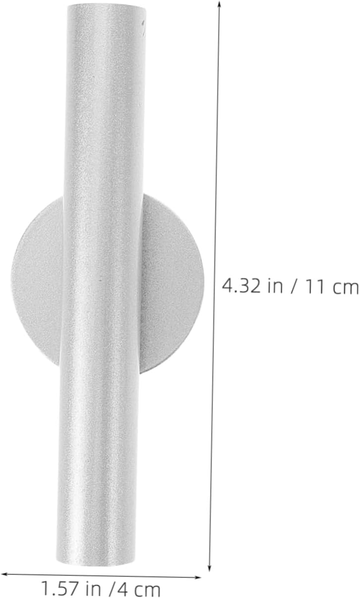 IMIKEYA Wall-Mounted Flower Tube Scandinavian Metal Vase