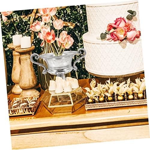 Elegant Silver Urn Vase for Home and Office Decor