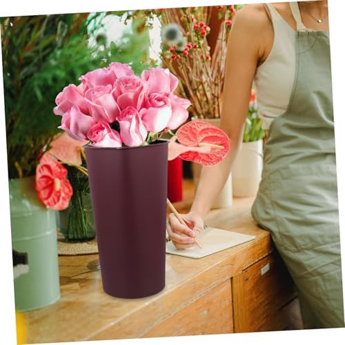 MERRYHAPY Farmhouse Flower Bucket Vase Decorative Pitcher