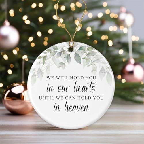 JohnPartners993 Memorial Ornament - White Ceramic Hanging Keepsake