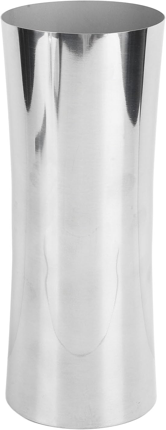 304 Stainless Steel Tall Vase with Unique Waist Shape