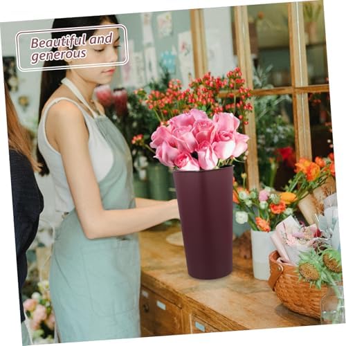 MERRYHAPY Farmhouse Flower Bucket Vase Decorative Pitcher