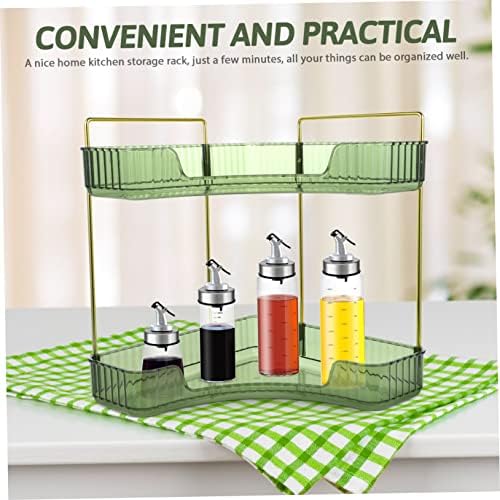 Holibanna Bathroom Counter Corner Storage Shelf Organizer