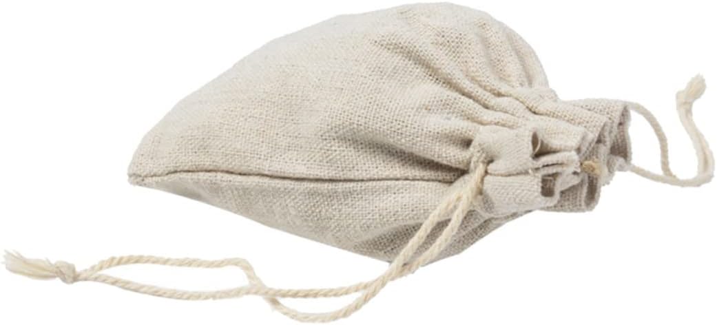 4pcs Cotton Drawstring Lavender Sachets Bags for Storage Tea Travel