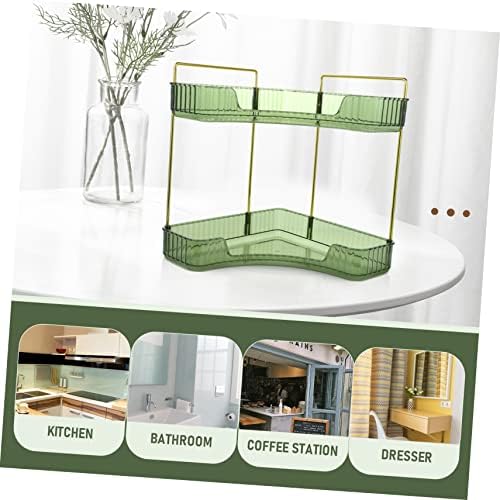 Double Corner Shelf Organizer for Bathroom and Kitchen