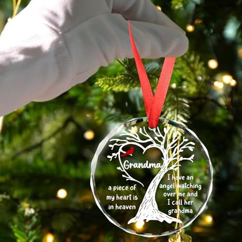 Memorial Gift for Grandma Heartfelt Sympathy Ornament
