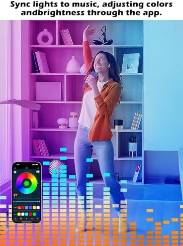 Smart Corner Shelf with RGB Light and App Control