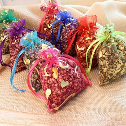 30 Pack Rose Sachet Bags for Home Wardrobe