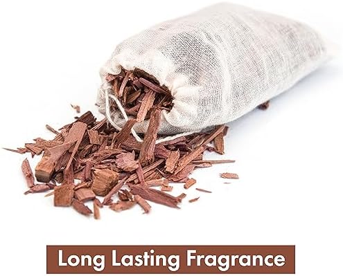 Pack of 36 Cedar Chips and Lavender Sachets for Home Fragrance