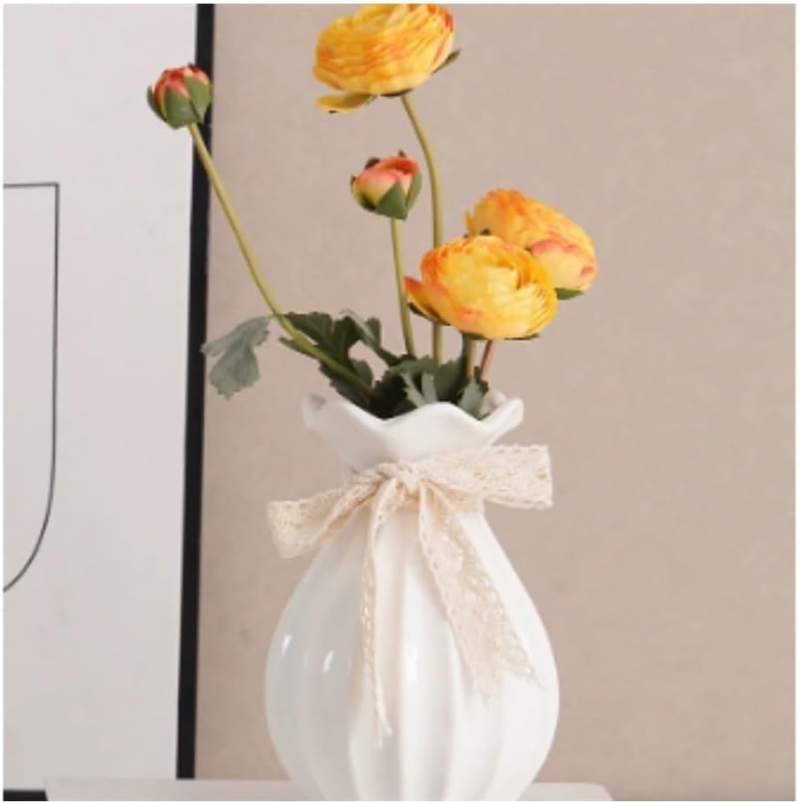 Gradient Ceramic Vase for Dried Flowers Decor
