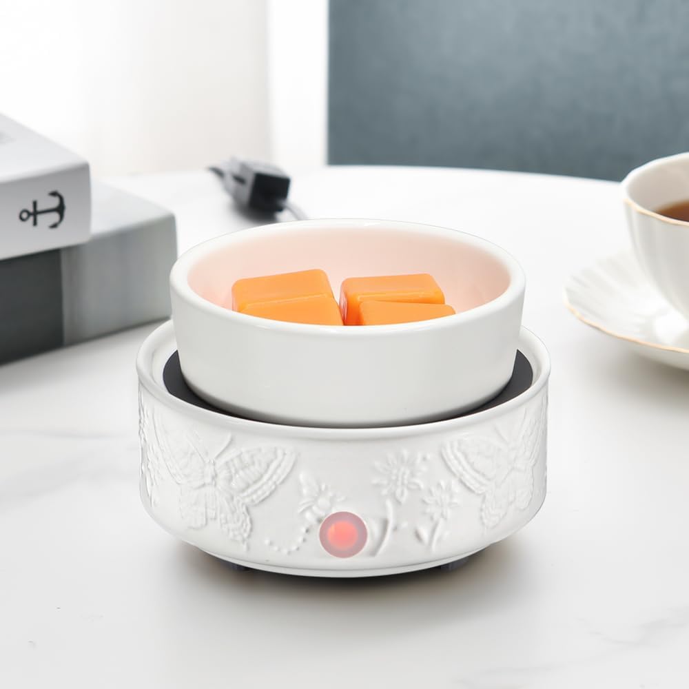Butterfly Design Electric Candle Warmer for Wax Melts