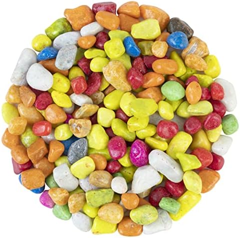 Colorful Artificial Tumbled Stones - 13 Pieces Set
