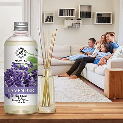 Vanilla Lavender Reed Diffuser Refill Set 34 Fl Oz