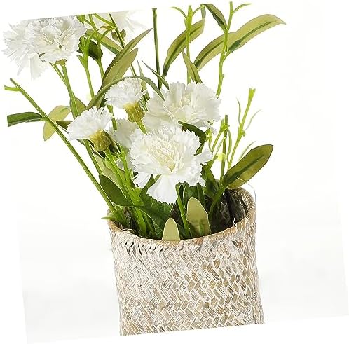 Garneck Vintage Style Seagrass Woven Flower Vase