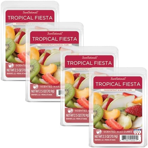 Scentsationals Wax Melts Tropical Fiesta 10oz 24 Cubes