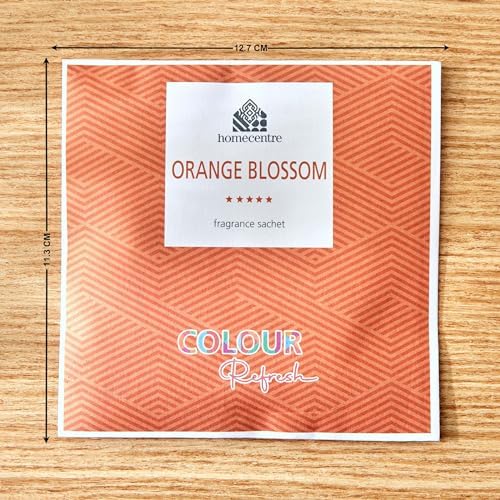Home Centre Colour Refresh Set of 3 Mandarin Fragrance Sachets - 10g
