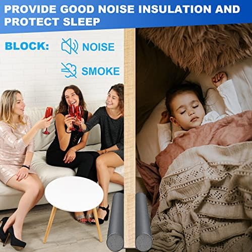 GWSNIO Door Draft Stopper 37 Inch Adjustable Seal 1