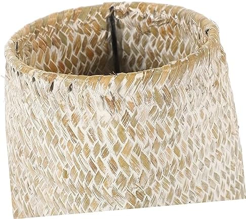 Seagrass Woven Flower Vase for Home Office Decor