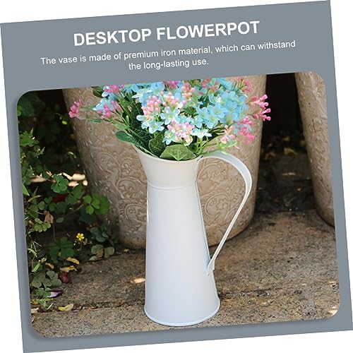 2pcs Iron Flower Vase for Modern Home Decor