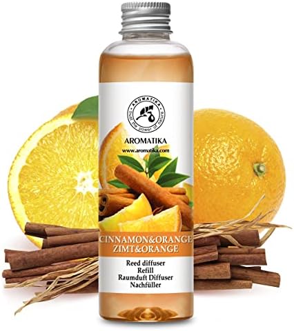 Cinnamon Orange Diffuser Refill 68 Fl Oz for Relaxation and Holiday Cheer
