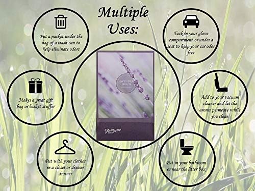 Lavender Scented Sachets Pack of 3 - Home Fragrance