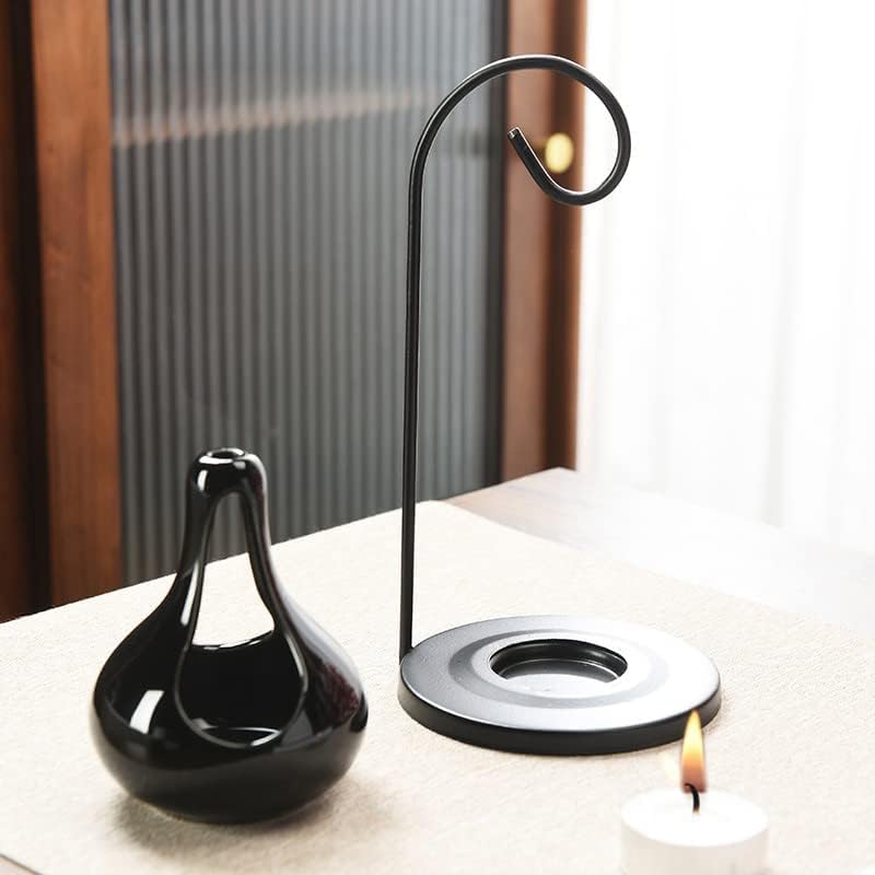 Hanging Pagan Cauldron Oil Burner with Handle
