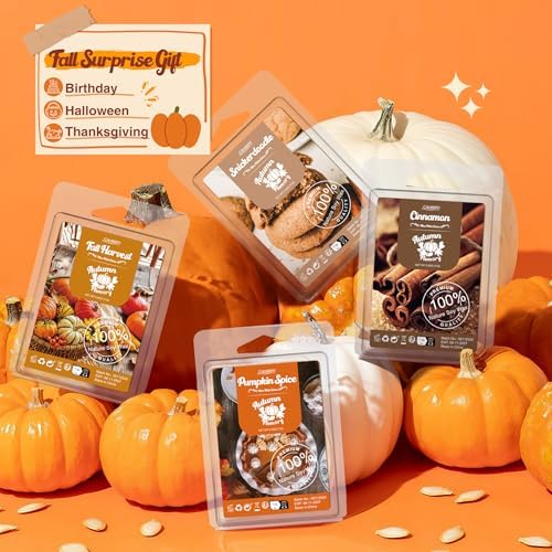 Salubrito Fall Scented Wax Melts Variety Set 8pcs