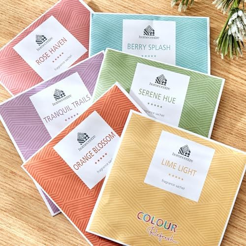 Home Centre Colour Refresh Set of 3 Mandarin Fragrance Sachets - 10g