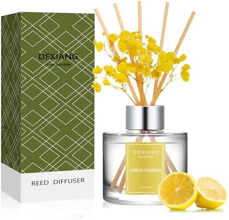 Lemon Verbena Reed Diffuser Set 100ml 6 Sticks