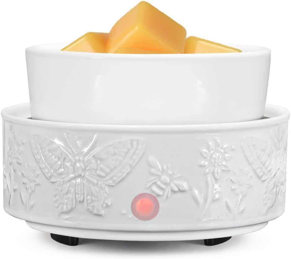 Butterfly Design Electric Candle Warmer for Wax Melts