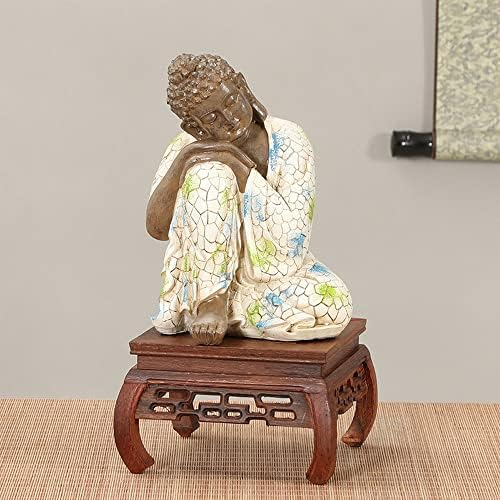 GOLDYWENDY Square Wooden Art Display Stand
