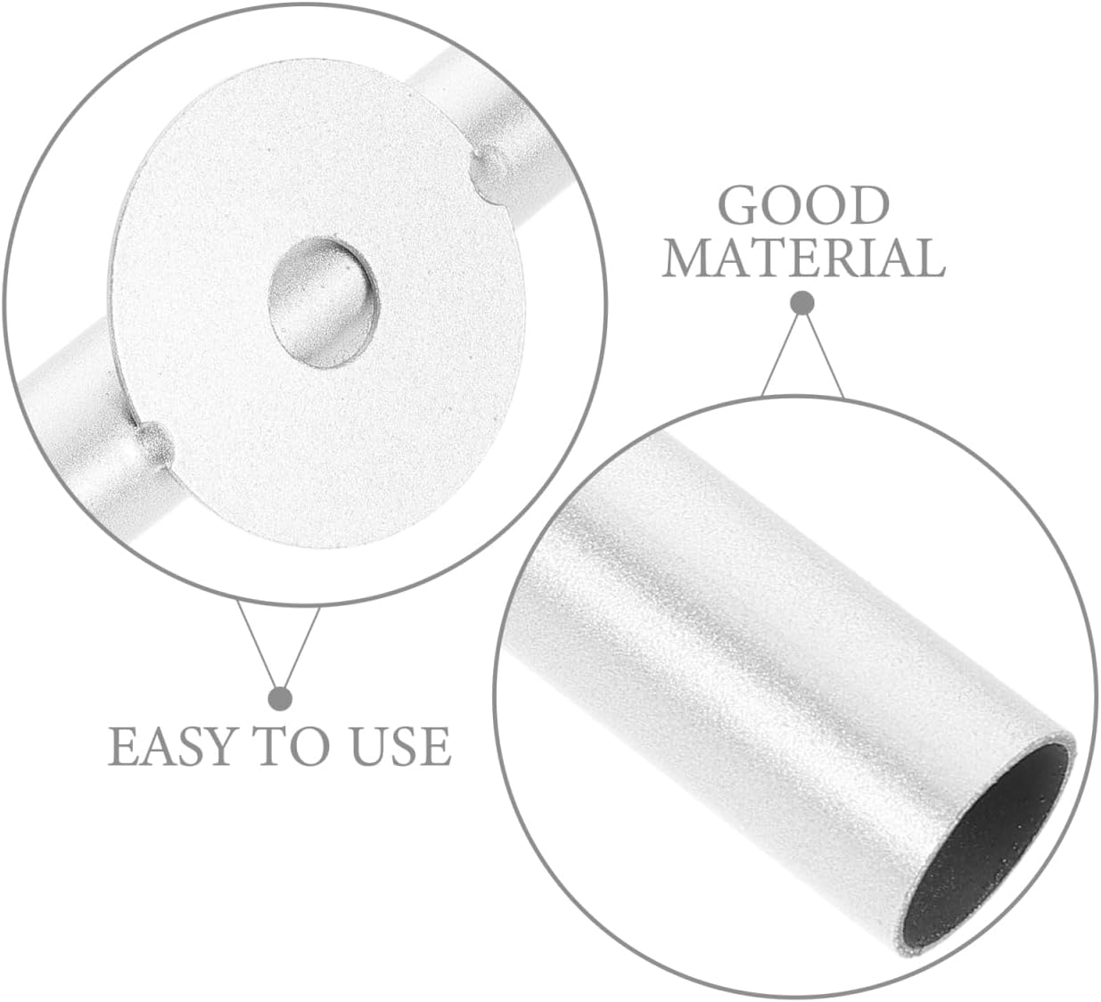 PRETYZOOM Wall Mounted Flower Vase Metal Holder for Decor