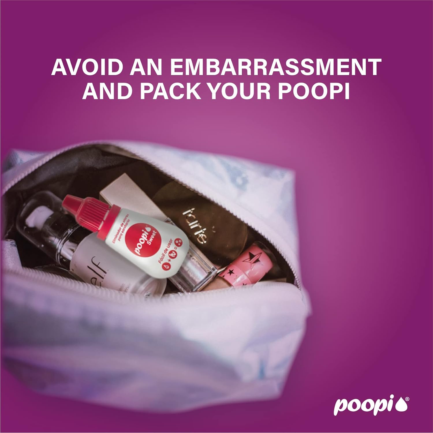 Poopi Drops Toilet Deodorizer Freshener Single Use Sweet