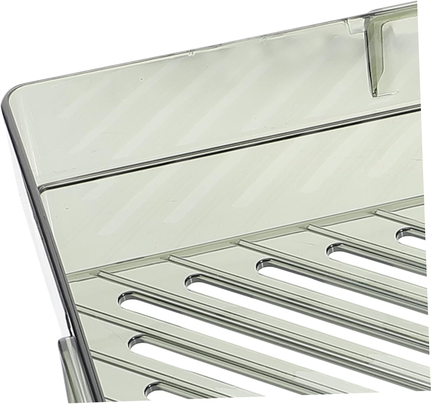 Cabilock Green Bathroom Corner Shelf Wall-Mounted Storage Rack