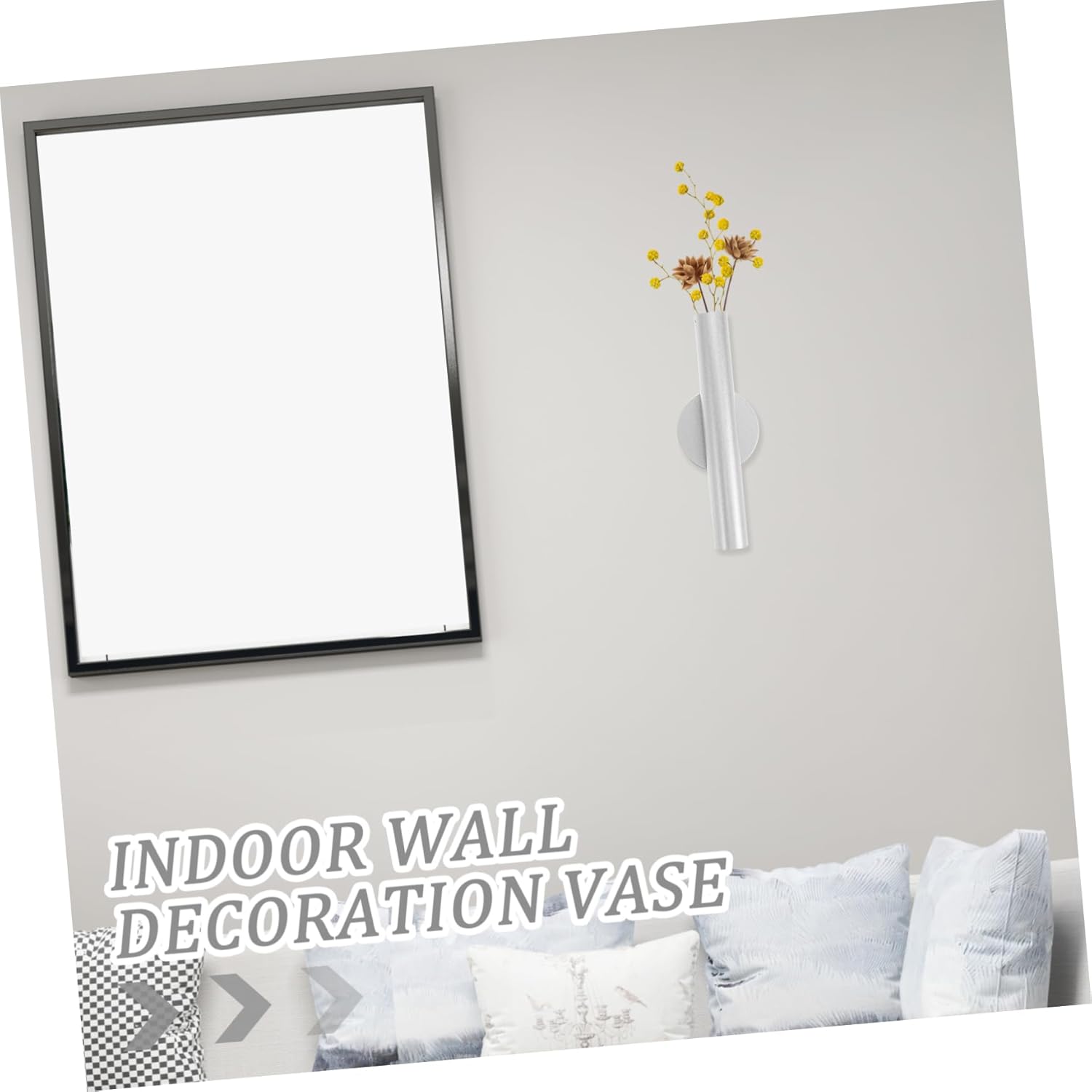 Happyyami Wall Vase for Dried Flowers