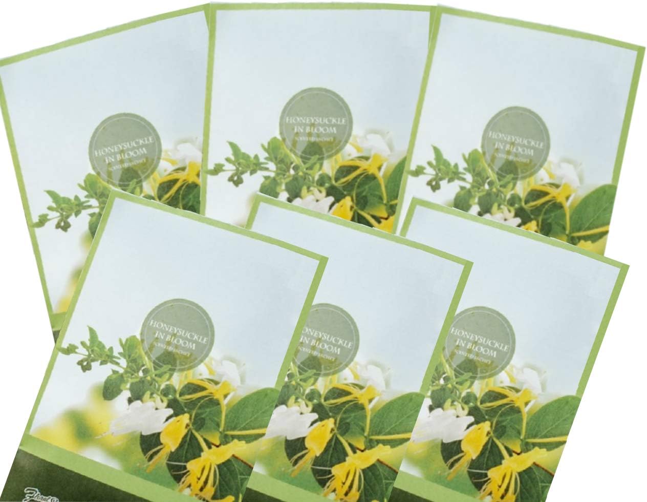 Honeysuckle Scented Sachets Pack of 6 USA Made