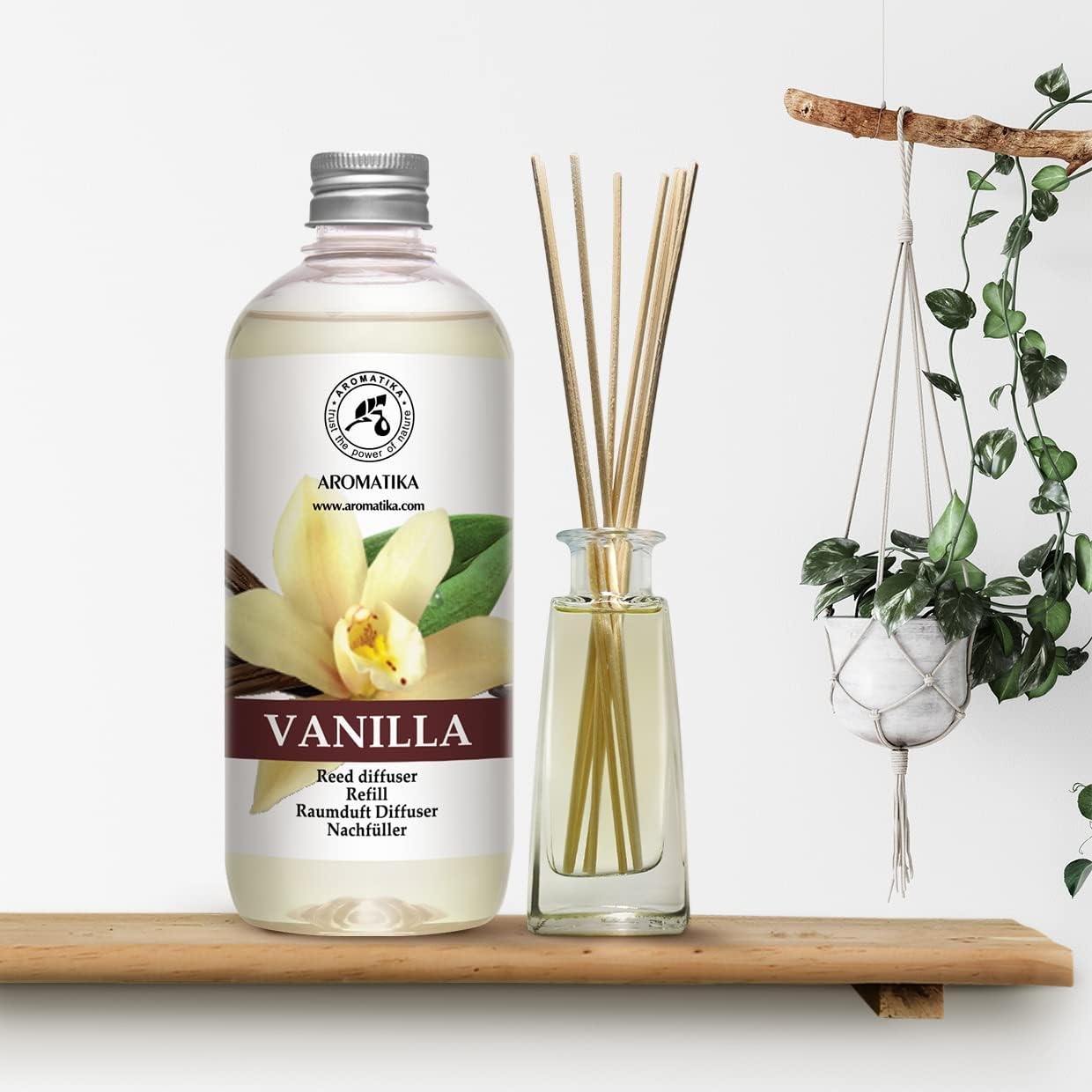 Vanilla Reed Diffuser Refill 3x500ml - Fresh Aroma