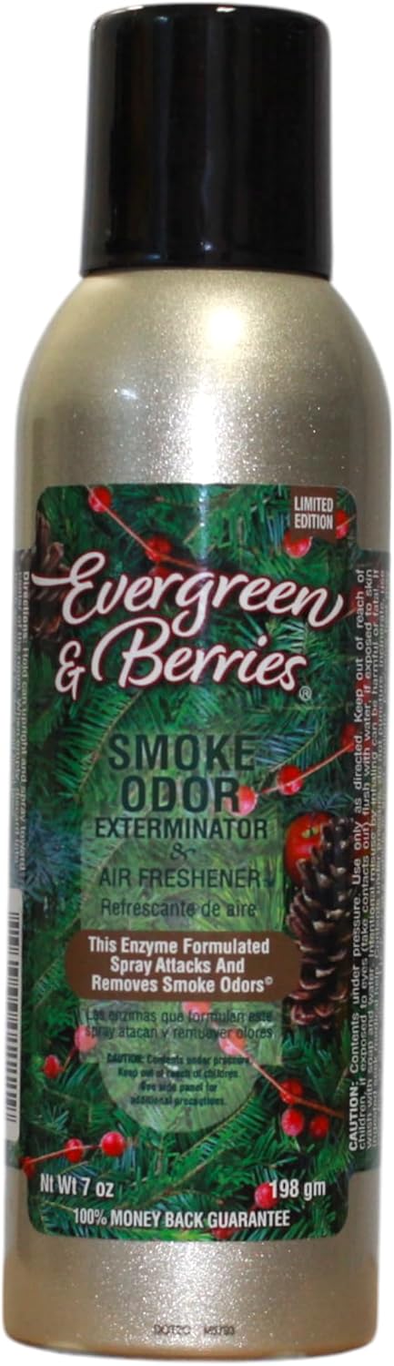 Smoke and Odor Exterminator Air Freshener 7oz Evergreen Berry
