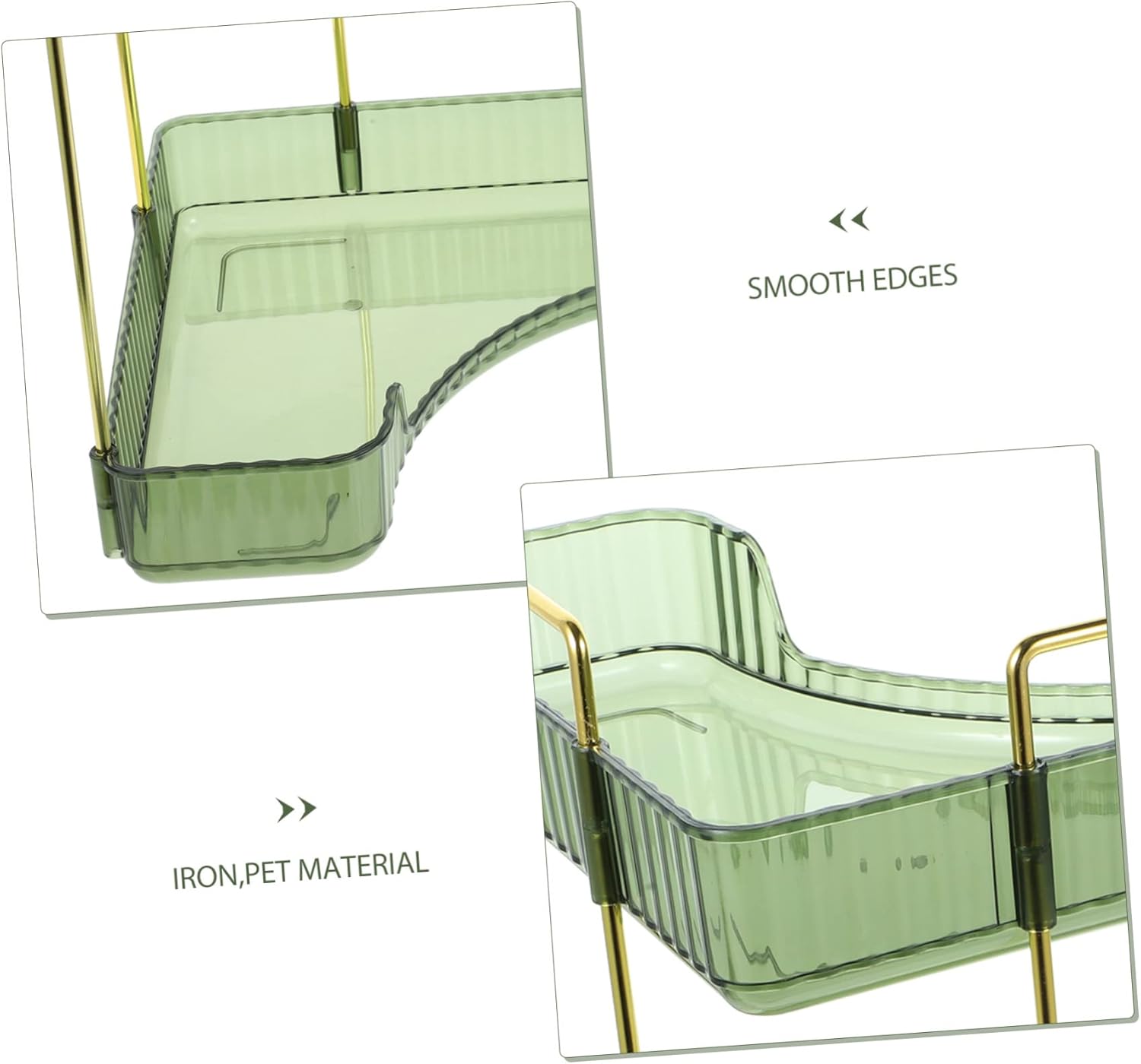 IMIKEYA Corner Storage Rack for Kitchen and Bathroom