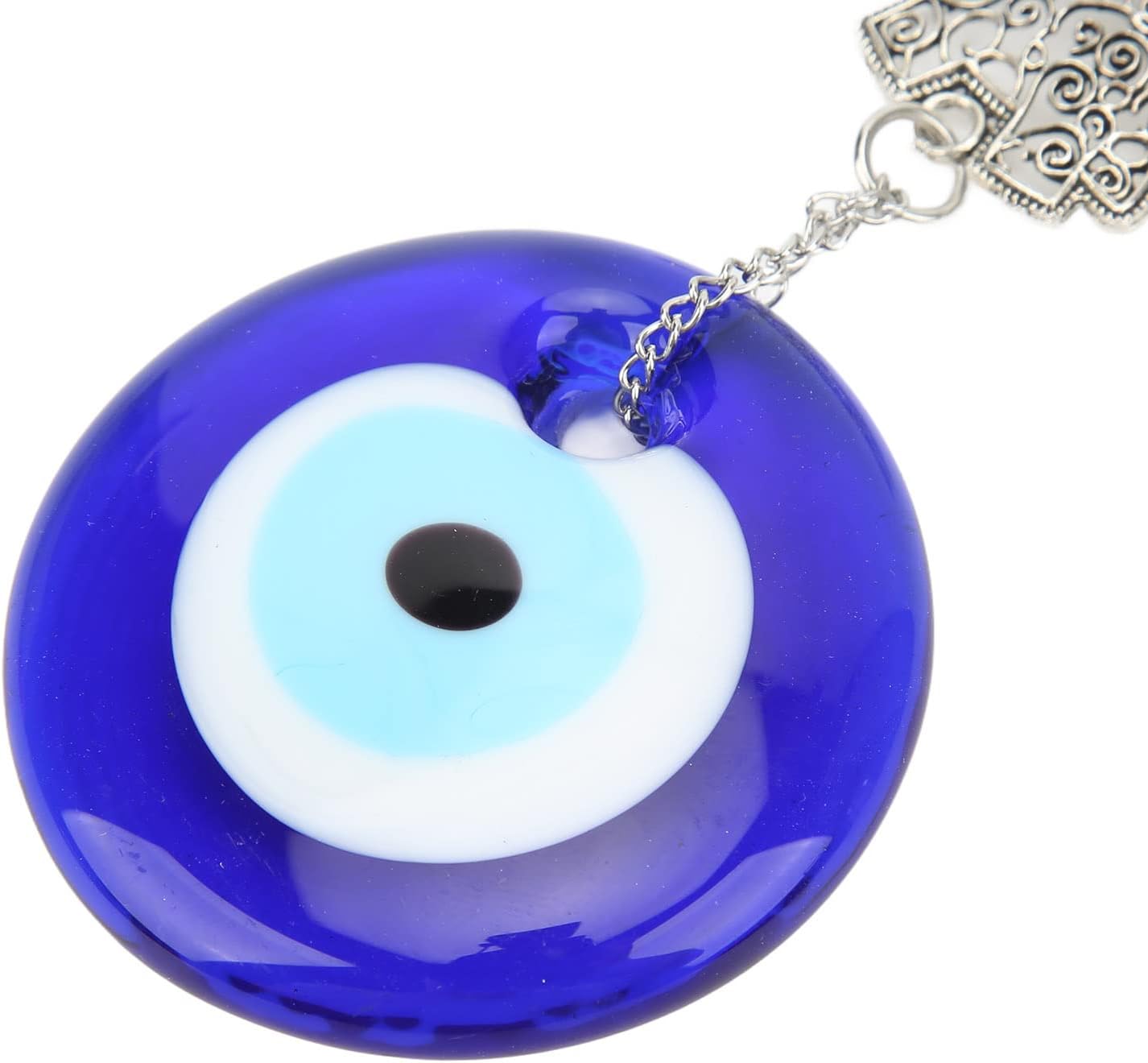 Blue Eye Ornament 4 Skeleton Alloy Elephants Wall Decoration