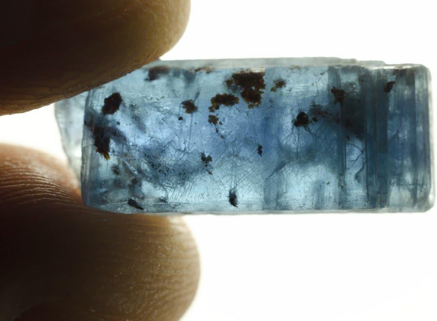 Fantasia 50 Carat Lot Translucent Blue Sapphire and Kyanite Rough Stones