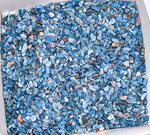 HQRP Blue Apatite Tumble Stones - 1 Bag 100g