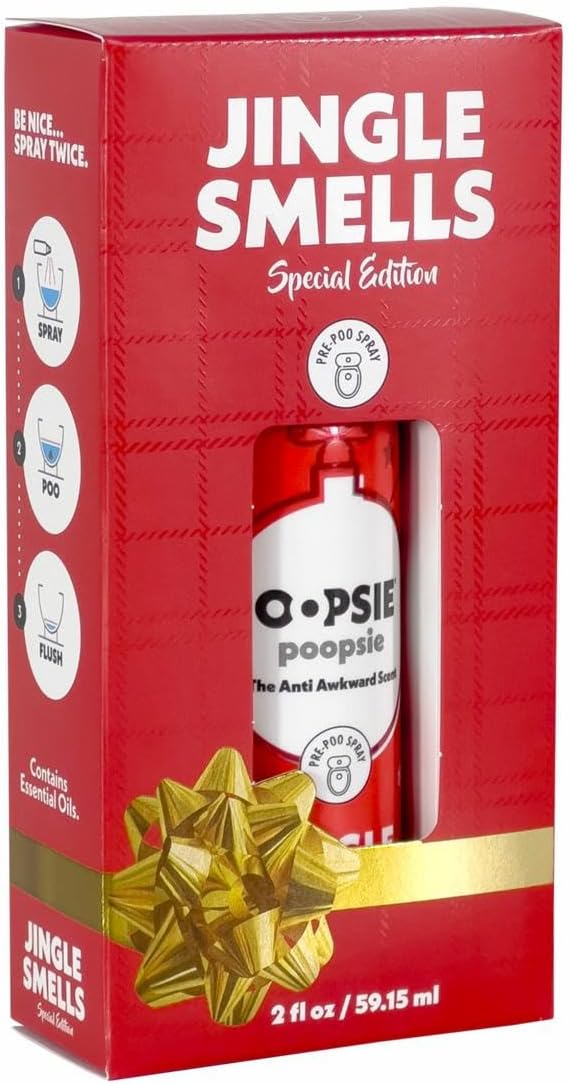 Oopsie Poopsie Holiday Scent Pre-Poo Toilet Spray 2 Oz 4-Pack