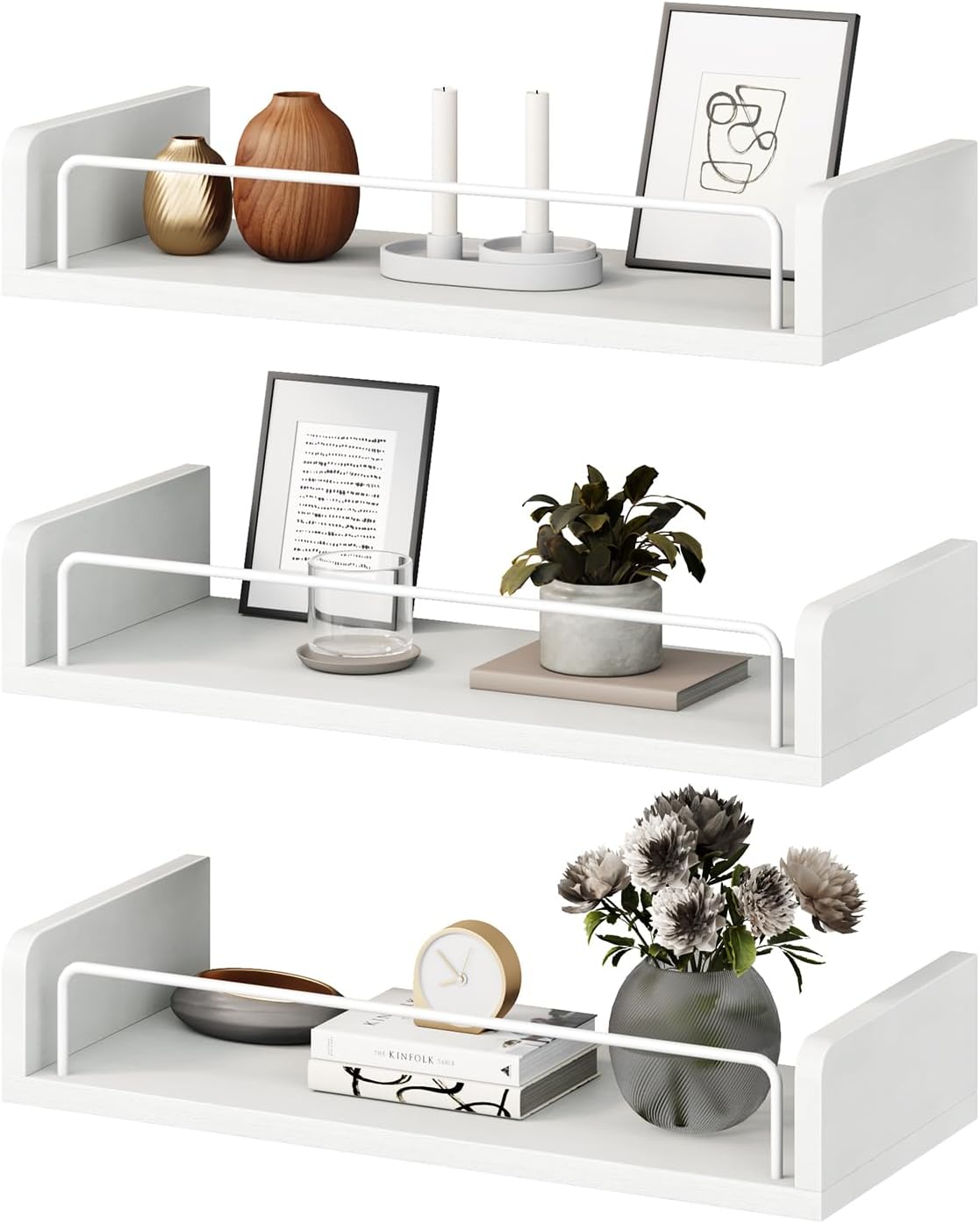 Leadpro Floating Shelves Set of 3 for Wall