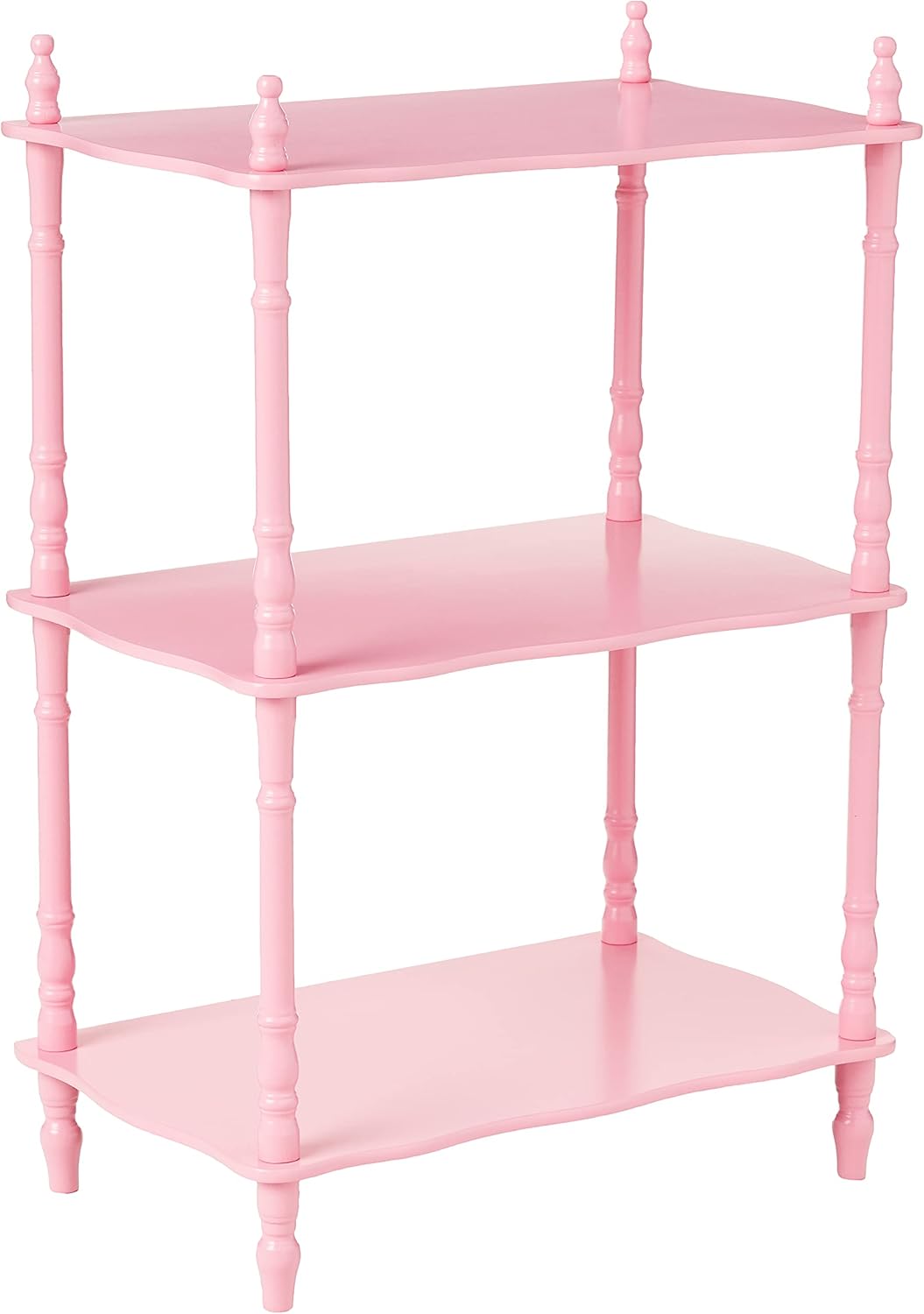 Frenchi Furniture Shelf Pink 3 Level
