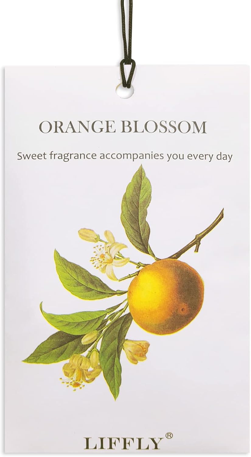 14 Packs Orange Blossom Scented Sachets for Drawer and Closet