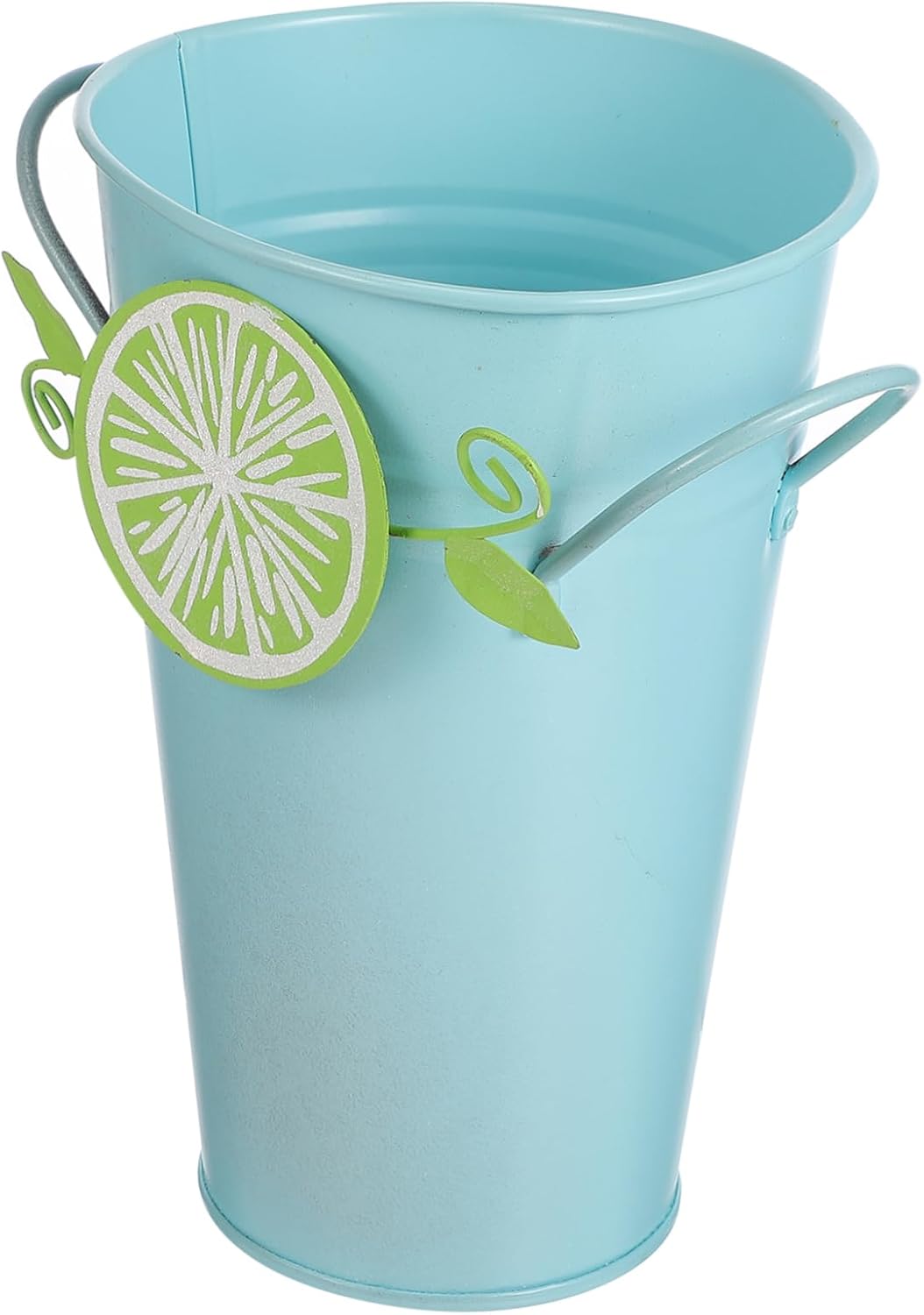 Rural Style Iron Flower Pot Bucket for Home Decor
