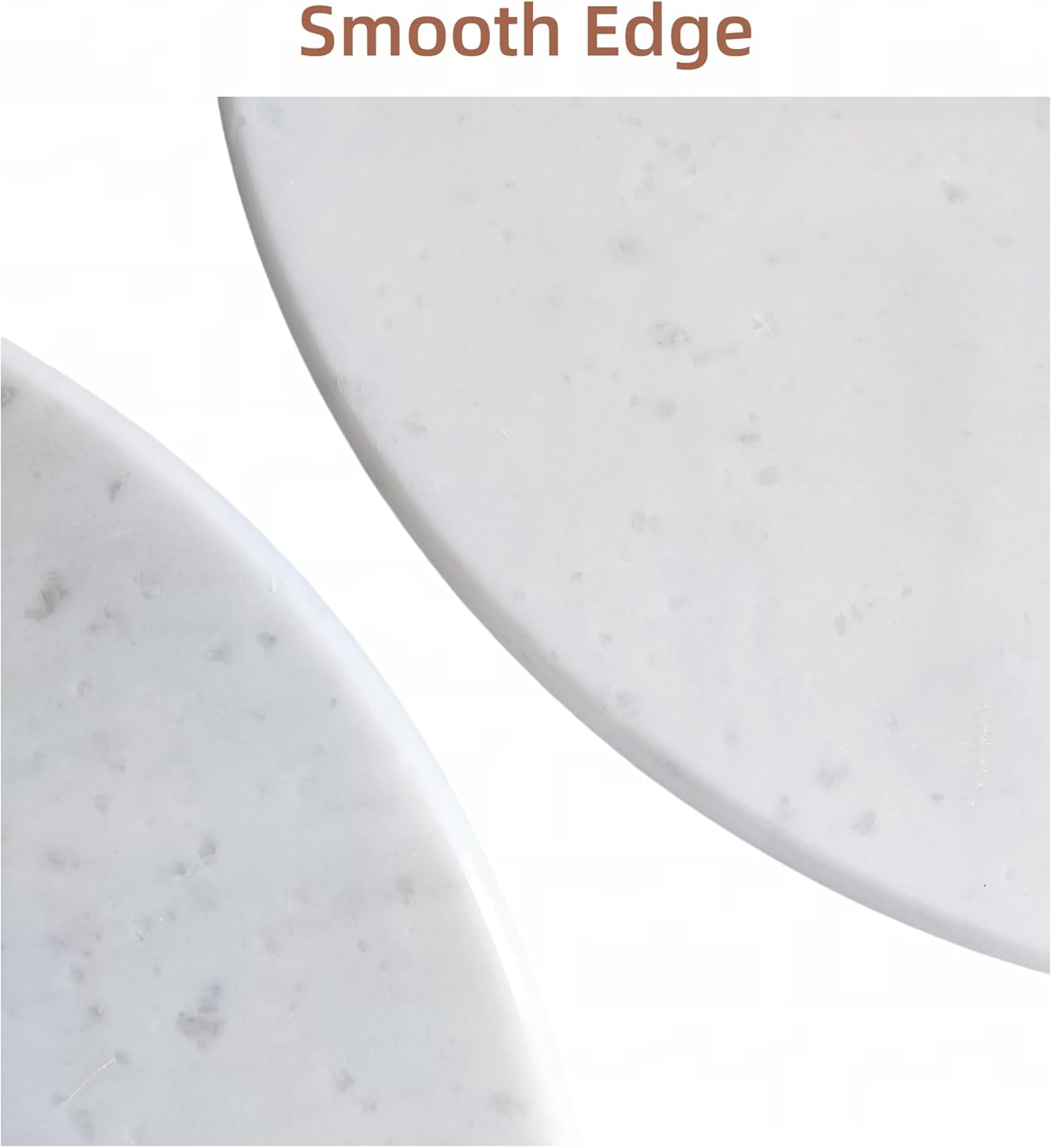 White Marble Corner Shower Shelf 9 Inch