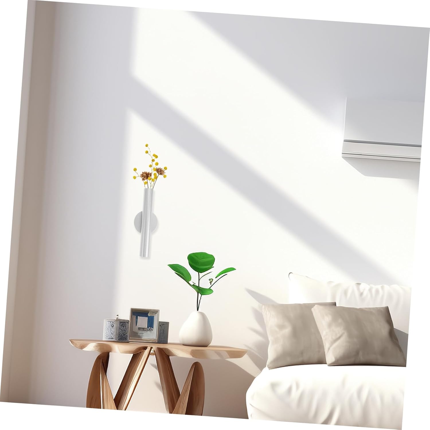 iplusmile Wall Mounted Metal Flower Holder for Home Decor